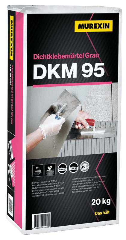 DICHTKLEBEMÖRTEL GRAU DKM 95 (CM + S2) Murexin-xl