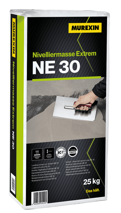Nivelliermasse Extrem NE 30/TopLevel PROFI 530 Murexin-xl