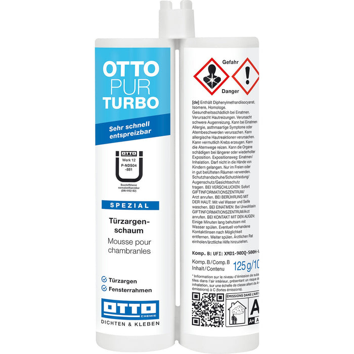 Ottopur turbo 2k 210ml türzargenschaum Otto Chemie XL